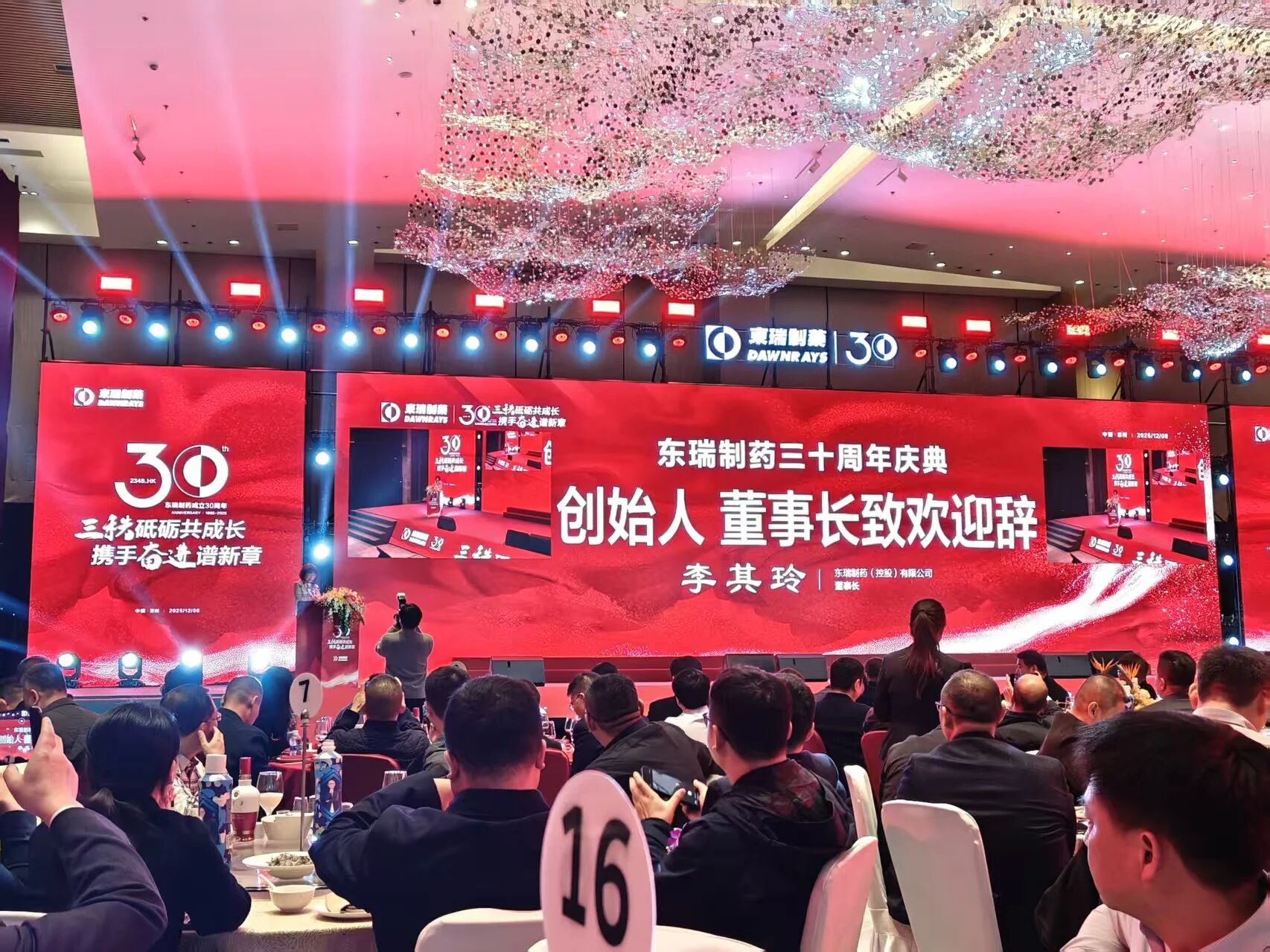 見證三十華章 攜手共赴未來| 希望機械祝賀東瑞制藥成立30周年