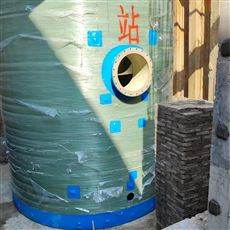 南通如皋一体化预制泵站安装现场