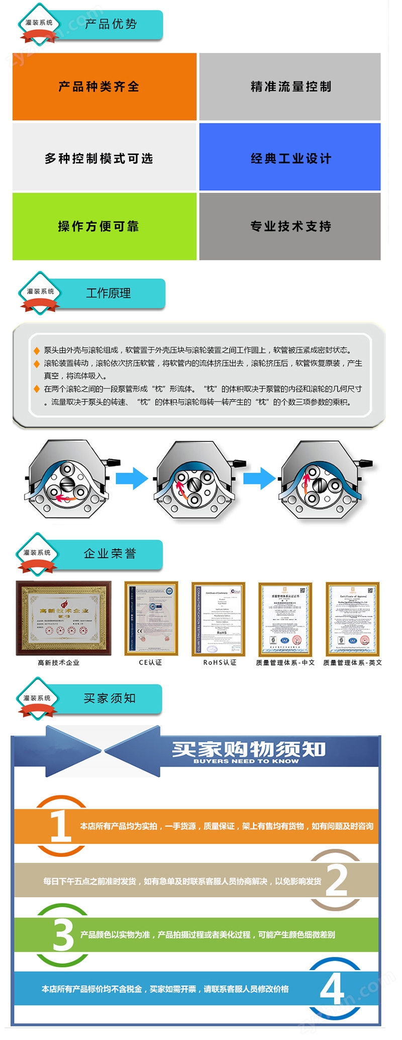 大流量蠕動(dòng)泵灌裝系統(tǒng)