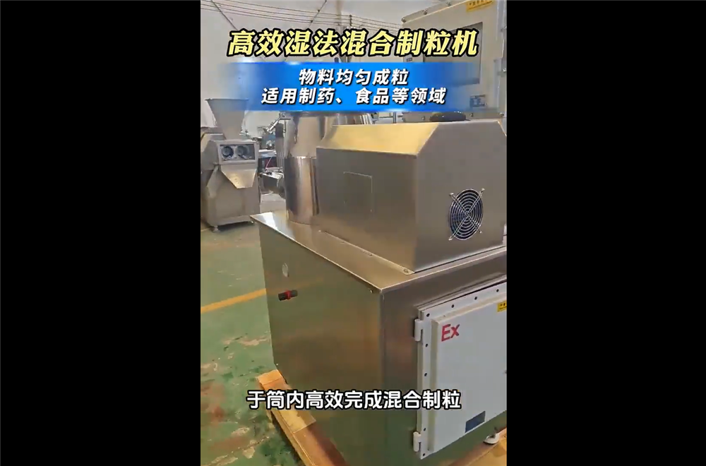 江蘇國朗：高效濕法混合制粒機視頻展示