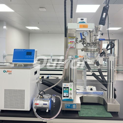 AIR-2S氧化铝粉反应釜实验过程