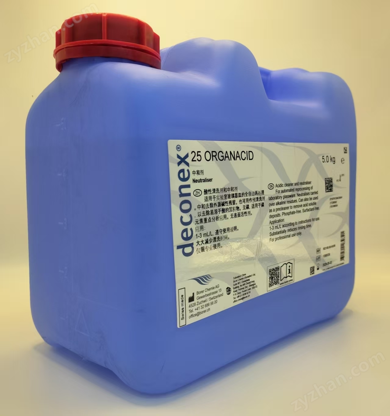 瑞士波洱    25 ORGANACID     酸性清洗剂