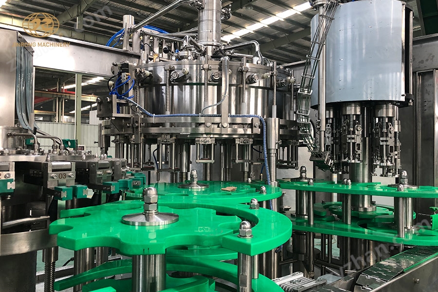 玻璃瓶灌裝機(jī)灌裝部分 玻璃瓶灌裝機(jī)灌裝部分