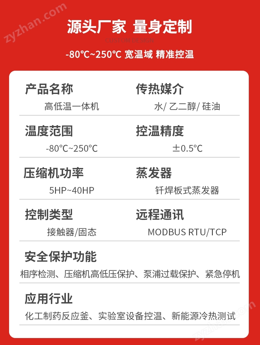 -30℃至200℃ 高低溫冷熱一體機 成都珞石