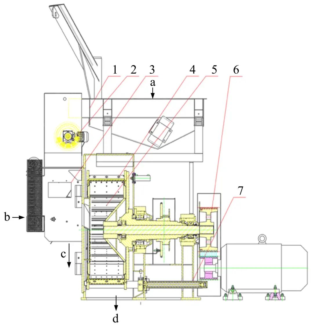 南京金順重工對雙動(dòng)刀環(huán)式刨片機(jī)分料裝置結(jié)構(gòu)設(shè)計(jì)與仿真分析
